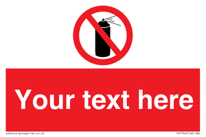 Custom prohibition no aerosol